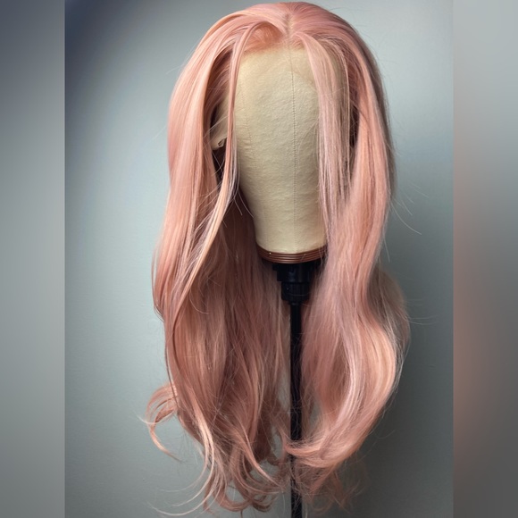 Pink Lace Front Wig - Picture 5 of 11